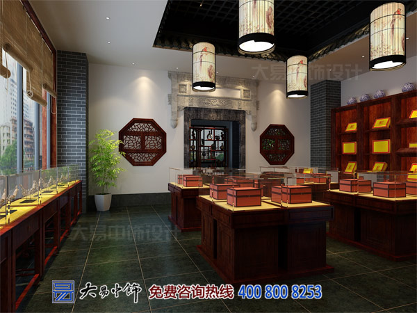 國藥堂中式設(shè)計(jì)裝修 尋醫(yī)問藥應(yīng)有此典雅空間