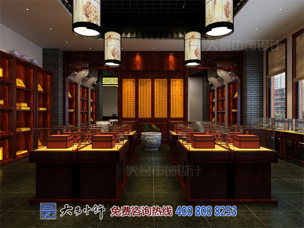 國藥堂中式設(shè)計(jì)裝修 尋醫(yī)問藥應(yīng)有此典雅空間