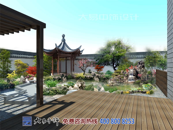 香山別墅中式設(shè)計裝修 宛若隔世的桃源人生